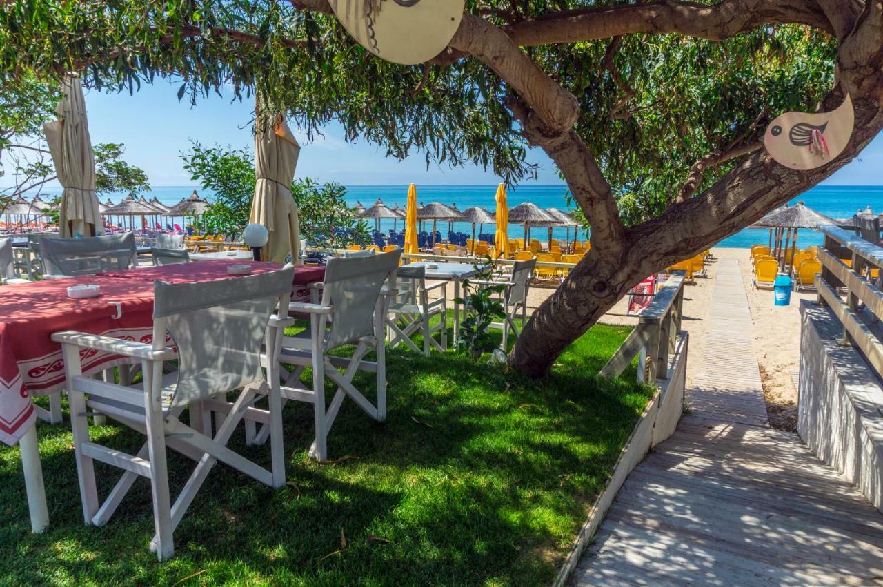 Hotel Loukas Vrachos Paralia Vrachou Extérieur photo