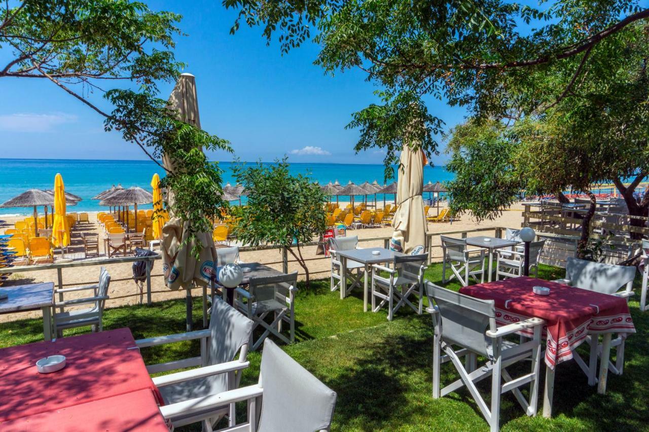 Hotel Loukas Vrachos Paralia Vrachou Extérieur photo